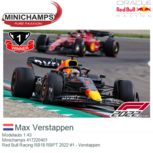 Modelauto 1:43 | Minichamps 417220401 | Red Bull Racing RB18 RBPT 2022 #1 - Verstappen Modelauto 1:43 | Minichamps 417220401 | Red Bull Racing RB18 RBPT 2022 #1 - Verstappen