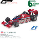 Modelauto 1:18 | GP Replicas GP105AWD | Brabham BT46 Prototipi 1977 #7 - Watson Modelauto 1:18 | GP Replicas GP105AWD | Brabham BT46 Prototipi 1977 #7 - Watson