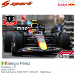 Modelauto 1:18 | Spark 18S763 | Red Bull Racing RB18 RBPT 2022 #11 - Pérez Modelauto 1:18 | Spark 18S763 | Red Bull Racing RB18 RBPT 2022 #11 - Pérez