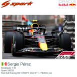 Modelauto 1:43 | Spark S8533 | Red Bull Racing RB18 RBPT 2022 #11 - Pérez Modelauto 1:43 | Spark S8533 | Red Bull Racing RB18 RBPT 2022 #11 - Pérez