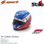 Helm 1:5 | Spark 5HF078 | Stilo Helmet | Alfa Romeo 2022 #77 - Bottas Helm 1:5 | Spark 5HF078 | Stilo Helmet | Alfa Romeo 2022 #77 - Bottas