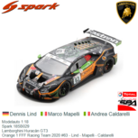Modelauto 1:18 | Spark 18SB029 | Lamborghini Huracán GT3 | Orange 1 FFF Racing Team 2020 #63 - Lind - Mapelli - Caldarelli Modelauto 1:18 | Spark 18SB029 | Lamborghini Huracán GT3 | Orange 1 FFF Racing Team 2020 #63 - Lind - Mapelli - Caldarelli