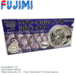 Bouwpakket 1:24 | Fujimi Mokei 195333 | Wheel Series No.101 - 17inch Wire Mesh F /R Silver Narrow Bouwpakket 1:24 | Fujimi Mokei 195333 | Wheel Series No.101 - 17inch Wire Mesh F /R Silver Narrow