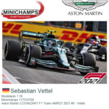 Modelauto 1:18 | Minichamps 117210705 | Aston Martin COGNIZANT F1 Team AMR21 2021 #5 - Sebastian Vettel Modelauto 1:18 | Minichamps 117210705 | Aston Martin COGNIZANT F1 Team AMR21 2021 #5 - Sebastian Vettel