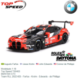 Modelauto 1:18 | Top Speed TS0403 | BMW M4 GT3 | Team RLL 2022 #25 - Farfus - Krohn - Edwards - de Phillippi Modelauto 1:18 | Top Speed TS0403 | BMW M4 GT3 | Team RLL 2022 #25 - Farfus - Krohn - Edwards - de Phillippi