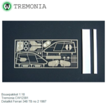 Bouwpakket 1:18 | Tremonia CW12391 | Detailkit Ferrari 348 TB no 2 1987 Bouwpakket 1:18 | Tremonia CW12391 | Detailkit Ferrari 348 TB no 2 1987