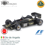 Modelauto 1:18 | Top Marques Collectibles GP106A | Lotus 97T | Lotus 1985 #12 Modelauto 1:18 | Top Marques Collectibles GP106A | Lotus 97T | Lotus 1985 #12