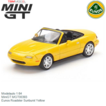 Modelauto 1:64 | MiniGT MGT00393 | Eunos Roadster Sunburst Yellow Modelauto 1:64 | MiniGT MGT00393 | Eunos Roadster Sunburst Yellow