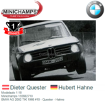 Modelauto 1:18 | Minichamps 155682710 | BMW AG 2002 TIK 1968 #10 - Dieter Quester Modelauto 1:18 | Minichamps 155682710 | BMW AG 2002 TIK 1968 #10 - Dieter Quester
