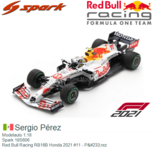 Modelauto 1:18 | Spark 18S606 | Red Bull Racing RB16B Honda 2021 #11 - Pérez Modelauto 1:18 | Spark 18S606 | Red Bull Racing RB16B Honda 2021 #11 - Pérez