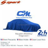 Modelauto 1:43 | Spark S3543 | Cougar C28LM 1992 #54 - Pescarolo - Wollek - Ricci Modelauto 1:43 | Spark S3543 | Cougar C28LM 1992 #54 - Pescarolo - Wollek - Ricci