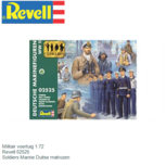 Militair voertuig 1:72 | Revell 02525 | Soldiers Marine Duitse matrozen Militair voertuig 1:72 | Revell 02525 | Soldiers Marine Duitse matrozen