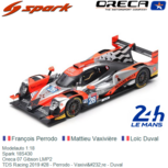 Modelauto 1:18 | Spark 18S430 | Oreca 07 Gibson LMP2 | TDS Racing 2019 #28 - Perrodo - Vaxivière - Duval Modelauto 1:18 | Spark 18S430 | Oreca 07 Gibson LMP2 | TDS Racing 2019 #28 - Perrodo - Vaxivière - Duval