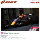 Modelauto 1:64 | Spark Y254 | Red Bull Racing RB18 RBPT 2022 #1 - Verstappen Modelauto 1:64 | Spark Y254 | Red Bull Racing RB18 RBPT 2022 #1 - Verstappen