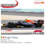 Modelauto 1:43 | Minichamps 417220111 | Red Bull Racing RB18 RBPT 2022 #11 - Sergio Pérez Modelauto 1:43 | Minichamps 417220111 | Red Bull Racing RB18 RBPT 2022 #11 - Sergio Pérez