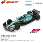 Modelauto 1:18 | Spark 18S762 | AMR Aramco Cognizant F1 Team AMR22 2022 #18 - L.Stroll Modelauto 1:18 | Spark 18S762 | AMR Aramco Cognizant F1 Team AMR22 2022 #18 - L.Stroll