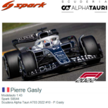 Modelauto 1:43 | Spark S8544 | Scudera Alpha Tauri AT03 2022 #10 - P.Gasly Modelauto 1:43 | Spark S8544 | Scudera Alpha Tauri AT03 2022 #10 - P.Gasly
