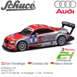 Modelauto 1:43 | Schuco 4817 | Audi TT-R 2003 #8 Modelauto 1:43 | Schuco 4817 | Audi TT-R 2003 #8