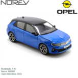 Modelauto 1:43 | Norev 360060 | Opel Astra Blue 2022 Modelauto 1:43 | Norev 360060 | Opel Astra Blue 2022