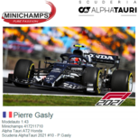 Modelauto 1:43 | Minichamps 417211710 | Alpha Tauri AT2 Honda | Scuderia AlphaTauri 2021 #10 - P.Gasly Modelauto 1:43 | Minichamps 417211710 | Alpha Tauri AT2 Honda | Scuderia AlphaTauri 2021 #10 - P.Gasly
