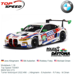 Modelauto 1:18 | Top Speed TS0401 | BMW M4 GT3 | Turner Motorsport 2022 #96 - J.Klingmann - B.Auberlen - R.Foley - M.Dinan Modelauto 1:18 | Top Speed TS0401 | BMW M4 GT3 | Turner Motorsport 2022 #96 - J.Klingmann - B.Auberlen - R.Foley - M.Dinan