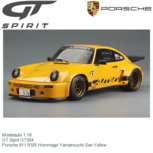 Modelauto 1:18 | GT Spirit GT394 | Porsche 911 RSR Hommage Yamanouchi-San Yellow Modelauto 1:18 | GT Spirit GT394 | Porsche 911 RSR Hommage Yamanouchi-San Yellow