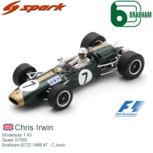 Modelauto 1:43 | Spark S7093 | Brabham BT22 1966 #7 - C.Irwin Modelauto 1:43 | Spark S7093 | Brabham BT22 1966 #7 - C.Irwin