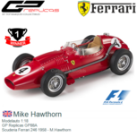 Modelauto 1:18 | GP Replicas GP88A | Scuderia Ferrari 246 1958 - Mike Hawthorn Modelauto 1:18 | GP Replicas GP88A | Scuderia Ferrari 246 1958 - Mike Hawthorn