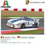 Bouwpakket 1:24 | Italeri 3639 | Porsche 935 J Baby Martini 1977 #1 Britain / Brands Hatch / 6 Hours Race Bouwpakket 1:24 | Italeri 3639 | Porsche 935 J Baby Martini 1977 #1 Britain / Brands Hatch / 6 Hours Race