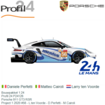 Bouwpakket 1:24 | Profil 24 P24126 | Porsche 911 GT3 RSR | Project 1 2020 #56 France / Le Mans 24 Hours Bouwpakket 1:24 | Profil 24 P24126 | Porsche 911 GT3 RSR | Project 1 2020 #56 France / Le Mans 24 Hours