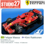 Bouwpakket 1:20 | Studio 27 ST27-FR2027 | Ferrari F2008 2008 #1 Bouwpakket 1:20 | Studio 27 ST27-FR2027 | Ferrari F2008 2008 #1