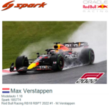 Modelauto 1:18 | Spark 18S774 | Red Bull Racing RB18 RBPT 2022 #1 - M.Verstappen Modelauto 1:18 | Spark 18S774 | Red Bull Racing RB18 RBPT 2022 #1 - M.Verstappen