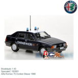 Modelauto 1:43 | SpecialsC 183061 | Alfa Romeo 75 Donker Blauw 1988 Modelauto 1:43 | SpecialsC 183061 | Alfa Romeo 75 Donker Blauw 1988