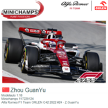 Modelauto 1:18 | Minichamps 117220124 | Alfa Romeo F1 Team ORLEN C42 2022 #24 - Z.GuanYu Modelauto 1:18 | Minichamps 117220124 | Alfa Romeo F1 Team ORLEN C42 2022 #24 - Z.GuanYu