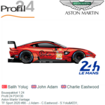 Bouwpakket 1:24 | Profil 24 P24130 | Aston Martin Vantage | TF Sport 2020 #90 France / Le Mans 24 Hours Bouwpakket 1:24 | Profil 24 P24130 | Aston Martin Vantage | TF Sport 2020 #90 France / Le Mans 24 Hours