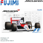 Modelauto 1:20 | Fujimi 09193 | McLaren MP4/8 1989 #1 Modelauto 1:20 | Fujimi 09193 | McLaren MP4/8 1989 #1