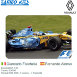 Bouwpakket 1:43 | Tameo SLK040 | Renault R26 2006 Canada Bouwpakket 1:43 | Tameo SLK040 | Renault R26 2006 Canada