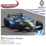 Modelauto 1:18 | Minichamps 117061801 | Renault F1 R26 2006 #1 - F.Alonso Modelauto 1:18 | Minichamps 117061801 | Renault F1 R26 2006 #1 - F.Alonso