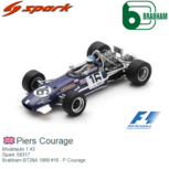 Modelauto 1:43 | Spark S8317 | Brabham BT26A 1969 #16 - P.Courage Modelauto 1:43 | Spark S8317 | Brabham BT26A 1969 #16 - P.Courage