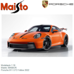 Modelauto 1:18 | Maisto 36458OR | Porsche 911 GT3 Yellow 2022 Modelauto 1:18 | Maisto 36458OR | Porsche 911 GT3 Yellow 2022