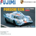 Bouwpakket 1:24 | Fujimi 12616 | Porsche 917K 1971 #2 Bouwpakket 1:24 | Fujimi 12616 | Porsche 917K 1971 #2