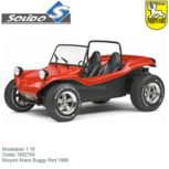 Modelauto 1:18 | Solido 1802704 | Meyers Manx Buggy Red 1968 Modelauto 1:18 | Solido 1802704 | Meyers Manx Buggy Red 1968
