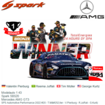 Modelauto 1:43 | Spark SB520 | Mercedes AMG GT3 | SPS Automotive Performance 2022 #20 - T.Müller - V.Pierburg - R.Juffali - G.Kurtz Modelauto 1:43 | Spark SB520 | Mercedes AMG GT3 | SPS Automotive Performance 2022 #20 - T.Müller - V.Pierburg - R.Juffali - G.Kurtz