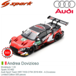Modelauto 1:43 | Spark SG462 | Audi Sport Team WRT RS5 DTM 2019 #34 - A.Dovizioso Modelauto 1:43 | Spark SG462 | Audi Sport Team WRT RS5 DTM 2019 #34 - A.Dovizioso