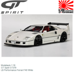Modelauto 1:18 | GT Spirit GT379 | LB Performance Ferrari F40 White Modelauto 1:18 | GT Spirit GT379 | LB Performance Ferrari F40 White