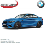 Modelauto 1:43 | Minichamps 410021026 | BMW M2 CS Blue / Black Wheels Modelauto 1:43 | Minichamps 410021026 | BMW M2 CS Blue / Black Wheels