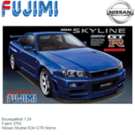 Bouwpakket 1:24 | Fujimi 3703 | Nissan Skyline R34 GTR Nismo Bouwpakket 1:24 | Fujimi 3703 | Nissan Skyline R34 GTR Nismo