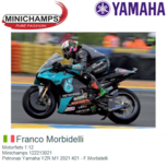 Motorfiets 1:12 | Minichamps 122213021 | Petronas Yamaha YZR M1 2021 #21 - F.Morbidelli Motorfiets 1:12 | Minichamps 122213021 | Petronas Yamaha YZR M1 2021 #21 - F.Morbidelli