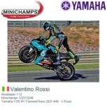 Modelauto 1:12 | Minichamps 122213246 | Yamaha YZR-M1 Farewell Race 2021 #46 - V.Rossi Modelauto 1:12 | Minichamps 122213246 | Yamaha YZR-M1 Farewell Race 2021 #46 - V.Rossi