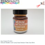 | Zero Paints ZP-4016 | Airbrush Metallic Gold Candy Base Medium Flake Size 60ml | Zero Paints ZP-4016 | Airbrush Metallic Gold Candy Base Medium Flake Size 60ml